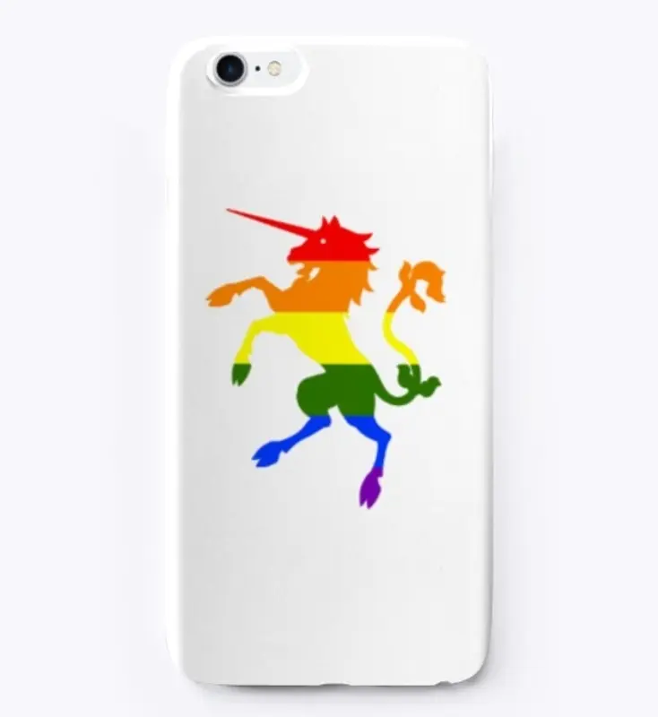 Pride Unicorn Iphone Case