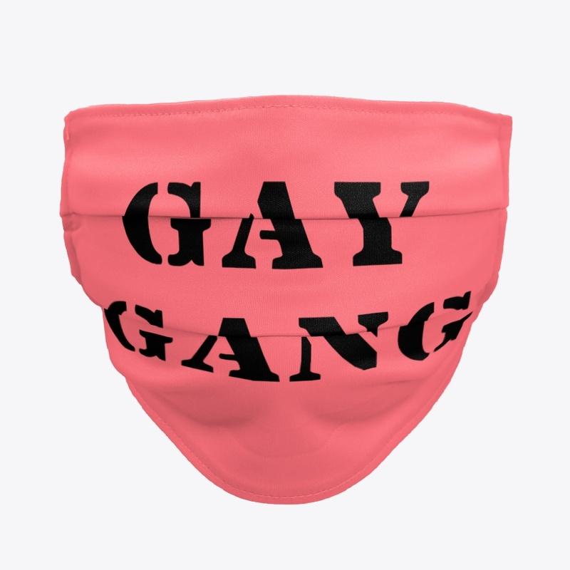 Gay Gang JOMO Pride Novelty Face Mask